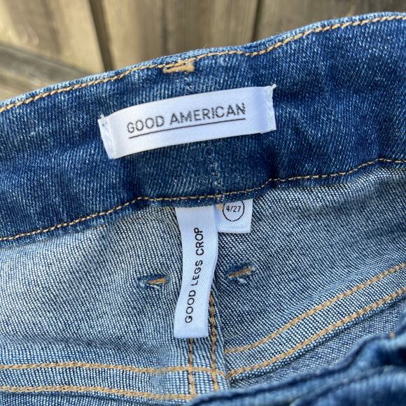 Good American • Good Legs Crop Blue376 - Picture 7 of 8
